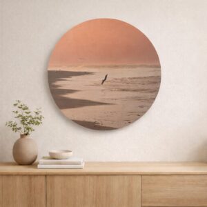 Unieke houten muurcirkels als wanddecoratie - eigen fotografie