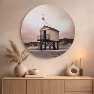 Serie Eilandstilte - Drenkelingshuisje - Schuilplaats aan zee